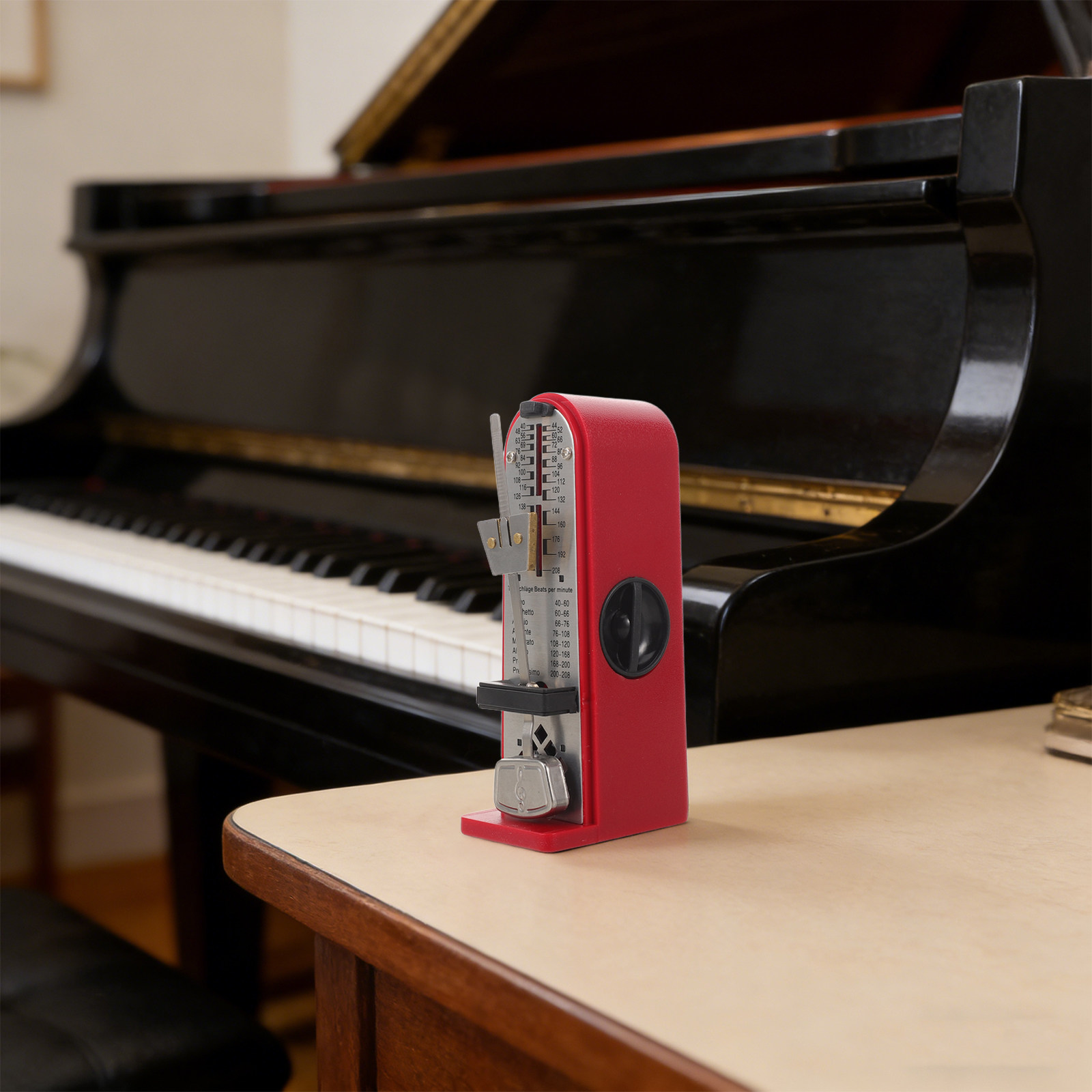 Musical Instrument Bass - Mechanical Metronome Precision Rhythm for Piano