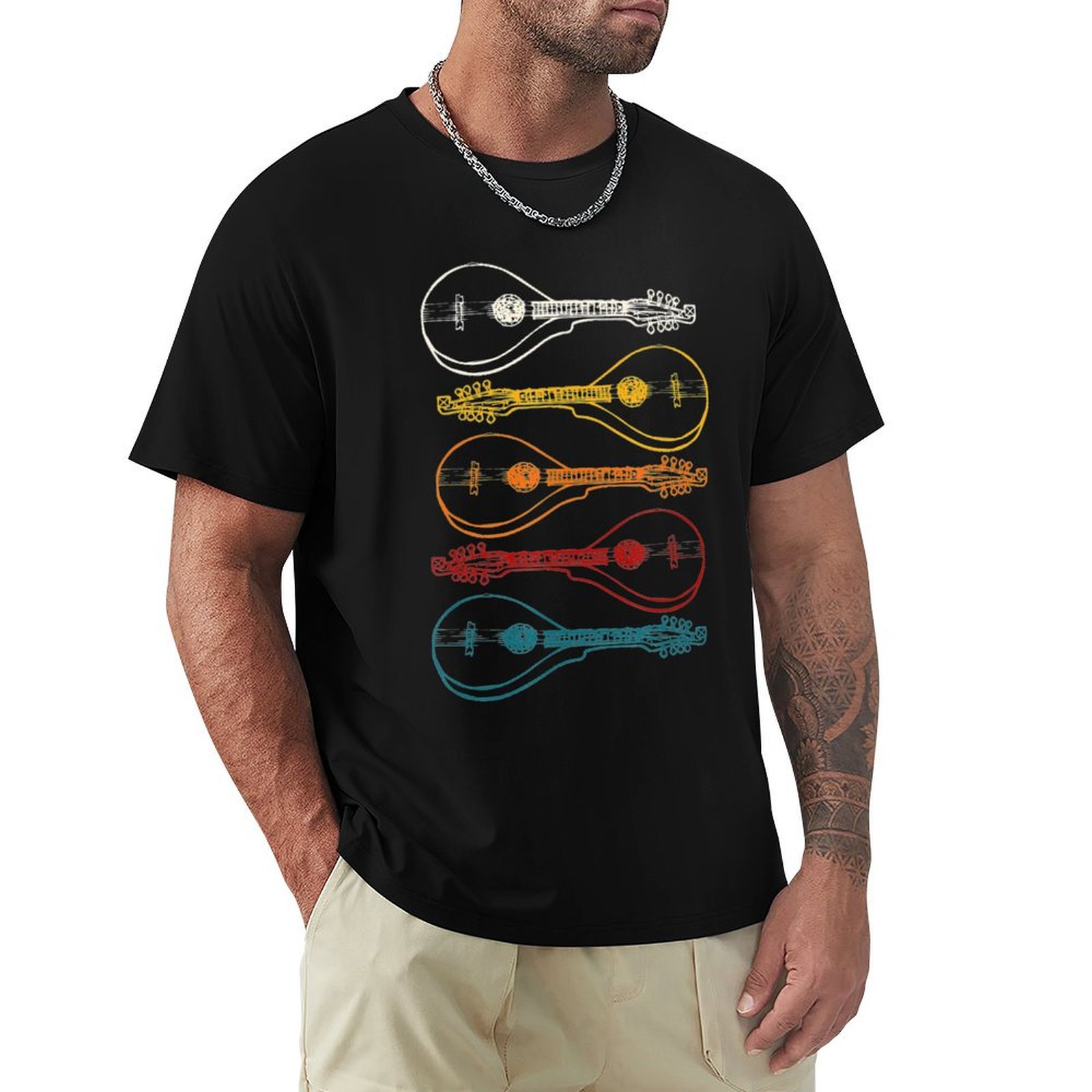 Musical Instrument Mandolin - Great Mandolin Musical Instrument Bluegrass T-Shirt