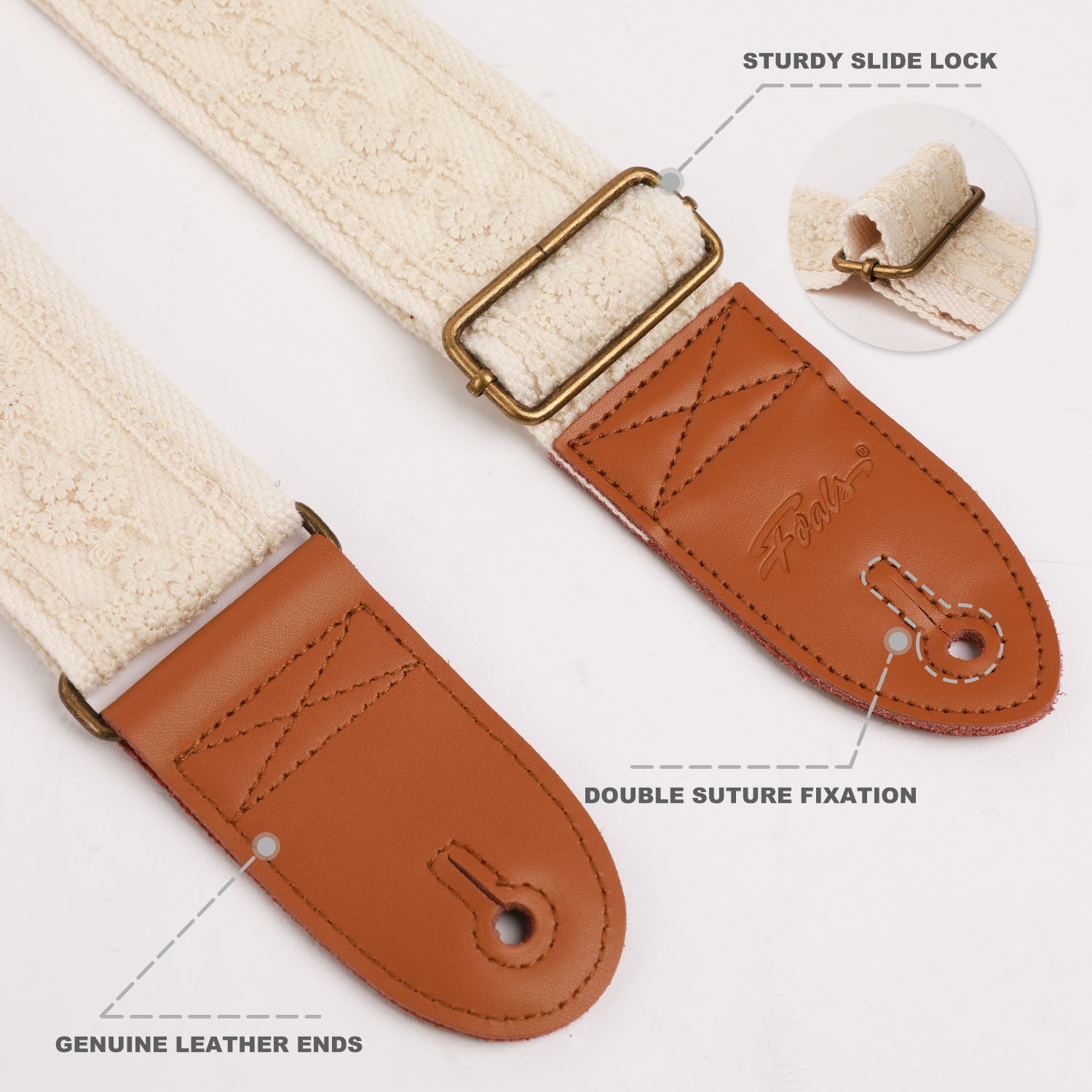 FOALS Guitar Straps Folk Bass  - Musical Instrument Bass incelemesi ve fiyatı