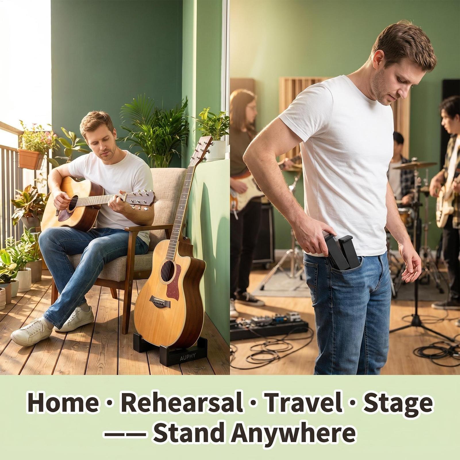 Acoustic Guitar Stand Portable - Musical Instrument Bass incelemesi ve fiyatı