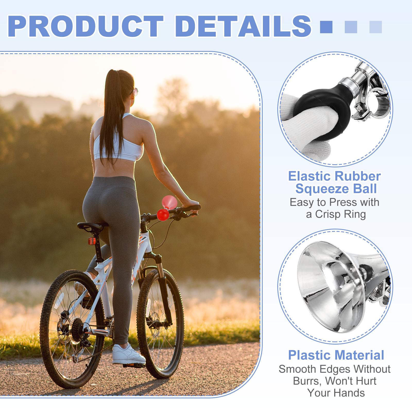 Uxcell 2pcs Bike Horn Air Horn - Musical Instrument Bugle incelemesi ve fiyatı