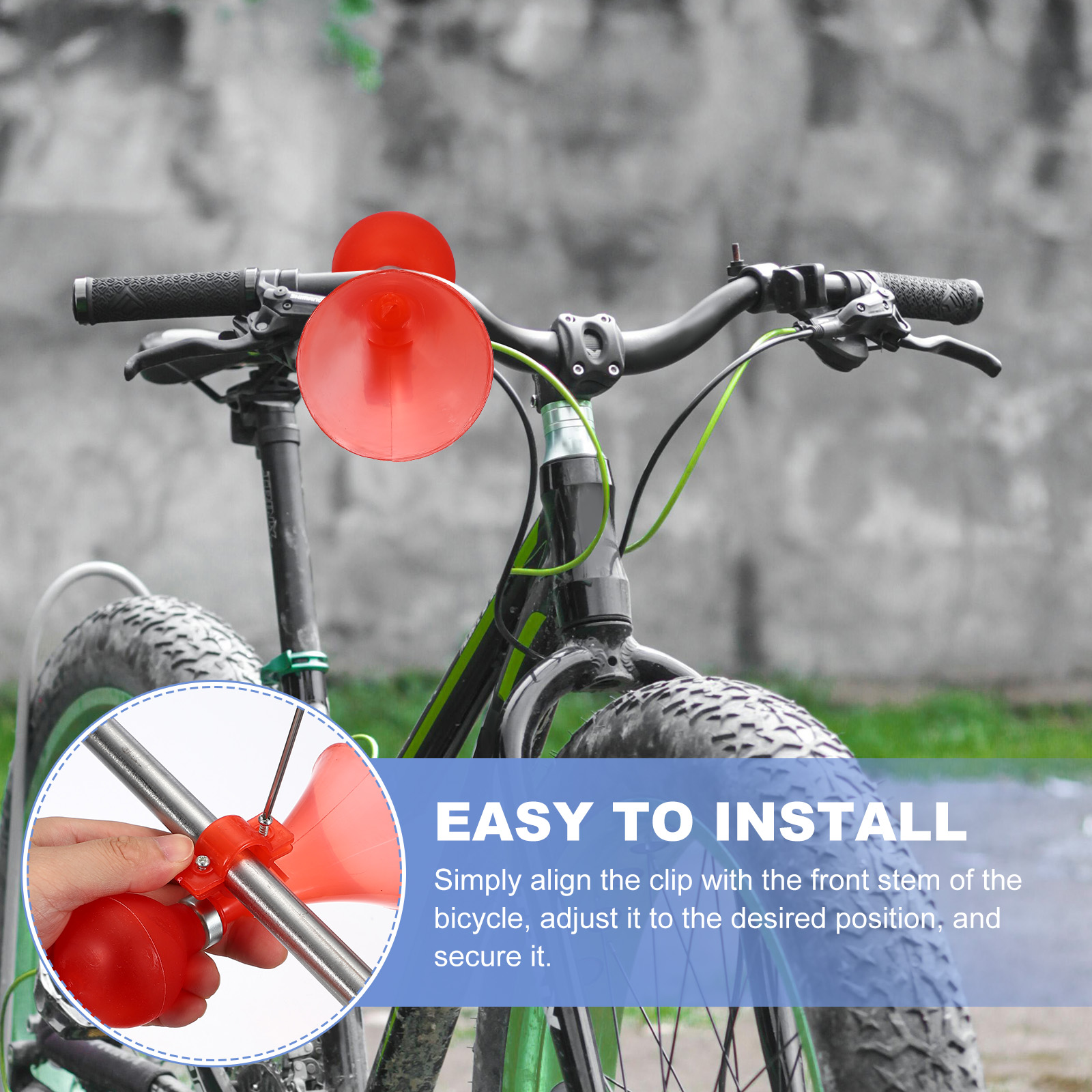 Uxcell 2pcs Bike Horn Air Horn - Musical Instrument Bugle incelemesi ve fiyatı