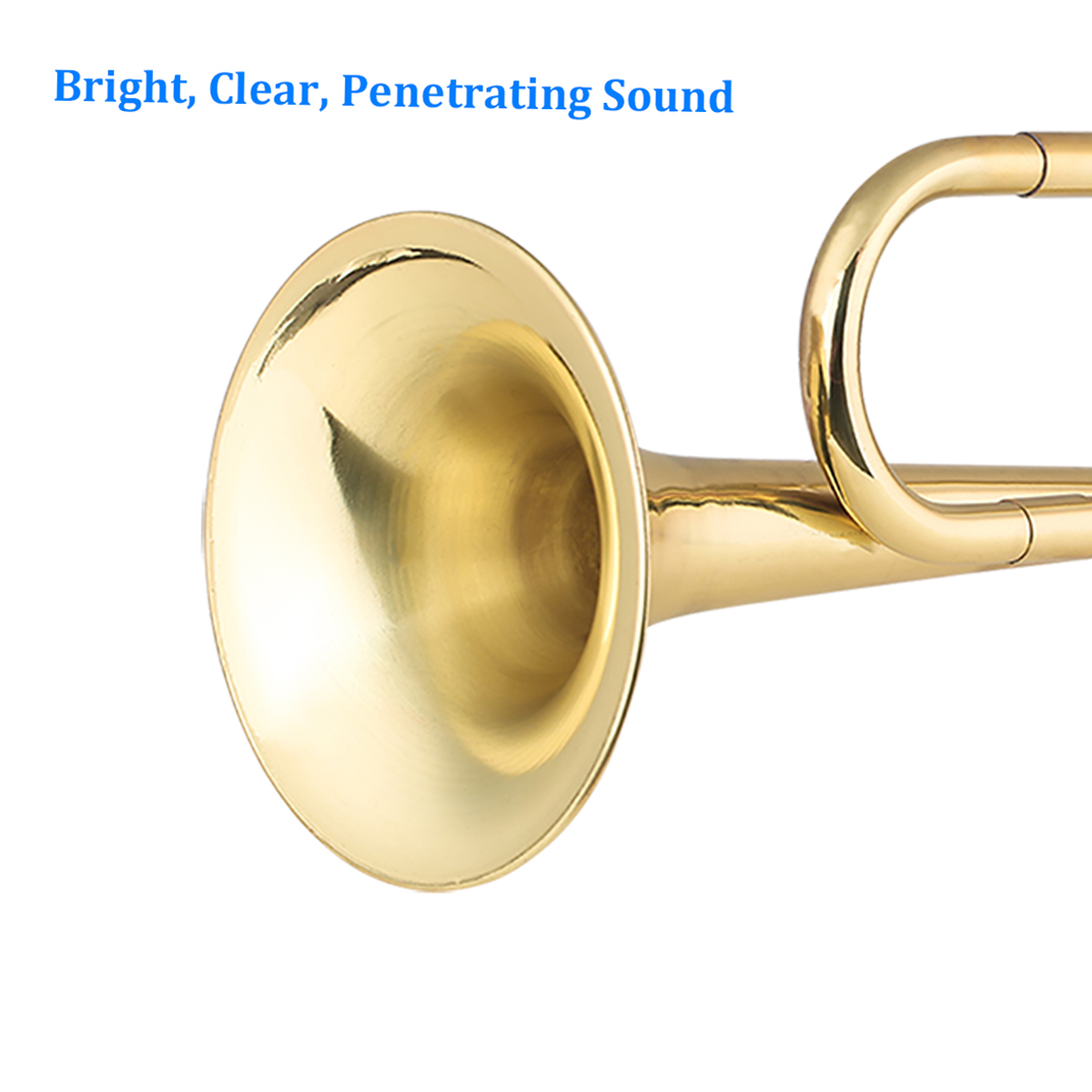Brass C Bugle Call Gold-Plated - Musical Instrument Bugle incelemesi ve fiyatı