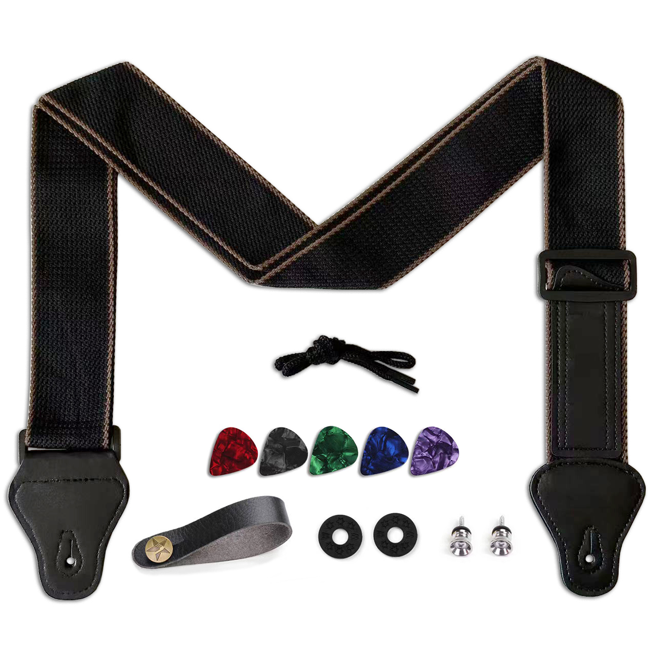 11Pcs Guitar Strap for Acousti - Musical Instrument Bass incelemesi ve fiyatı