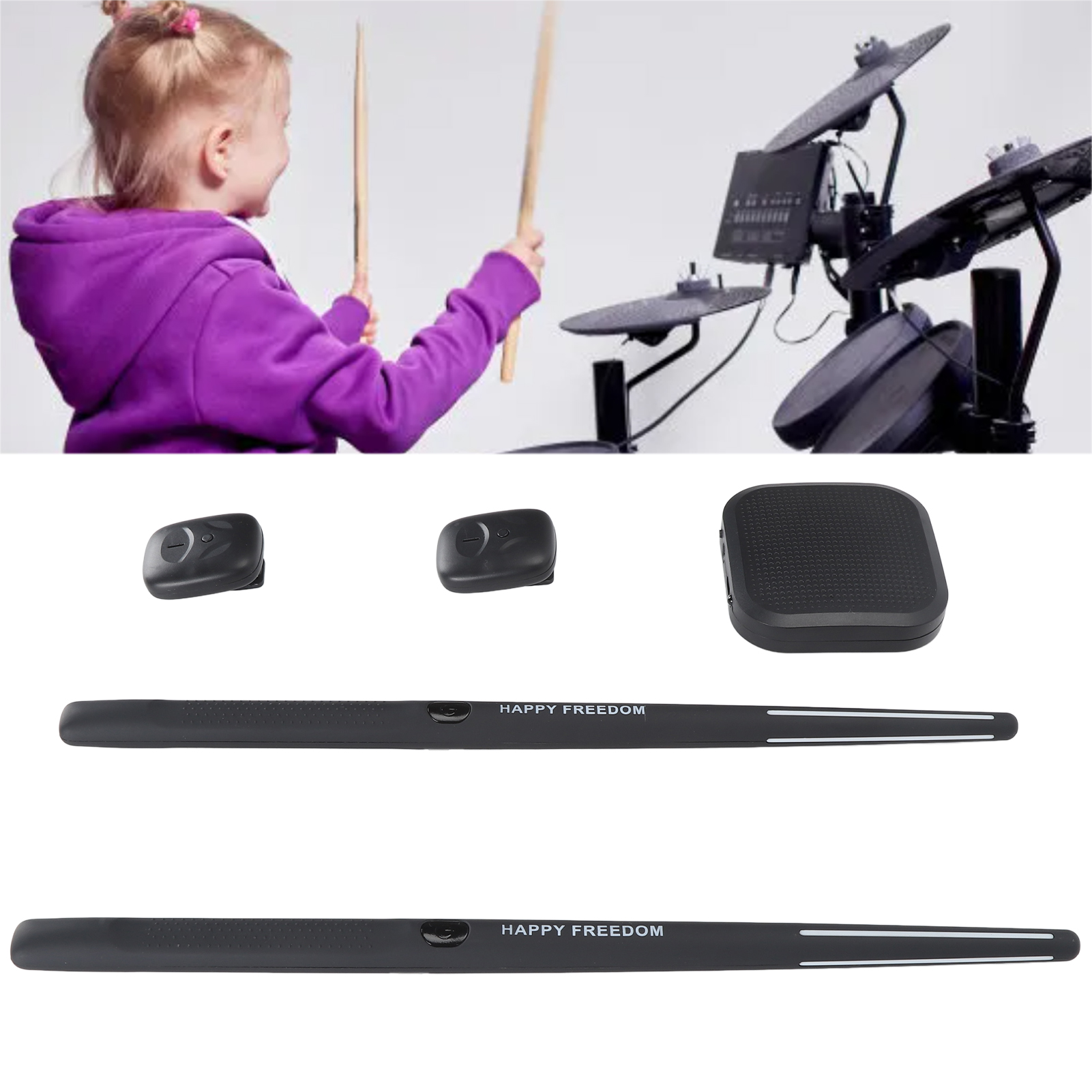 New Virtual Drum Kit Electroni - Musical Instrument Virtual incelemesi ve fiyatı
