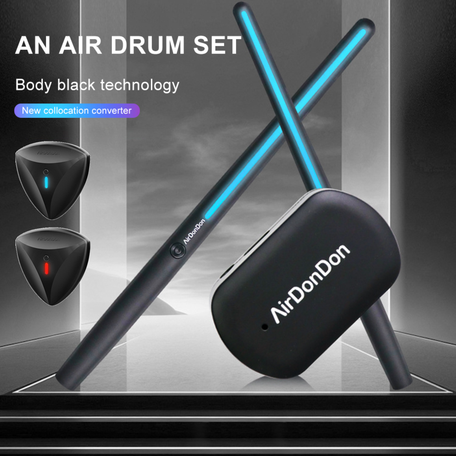 Air Drum Set Portable Air Drum - Musical Instrument Virtual incelemesi ve fiyatı