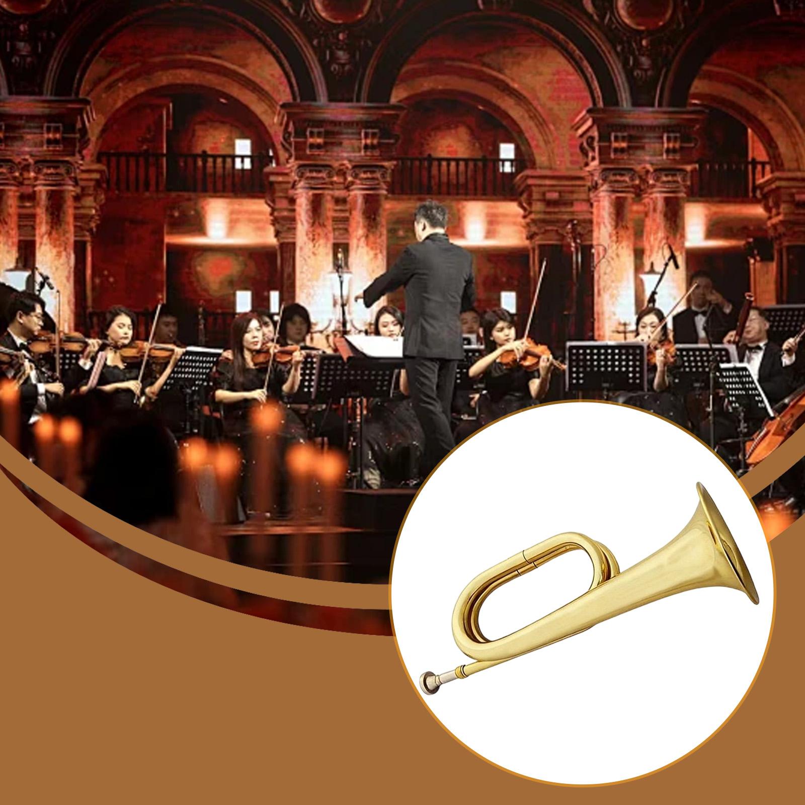 Portable Brass Bugle Trumpet M - Musical Instrument Bugle incelemesi ve fiyatı