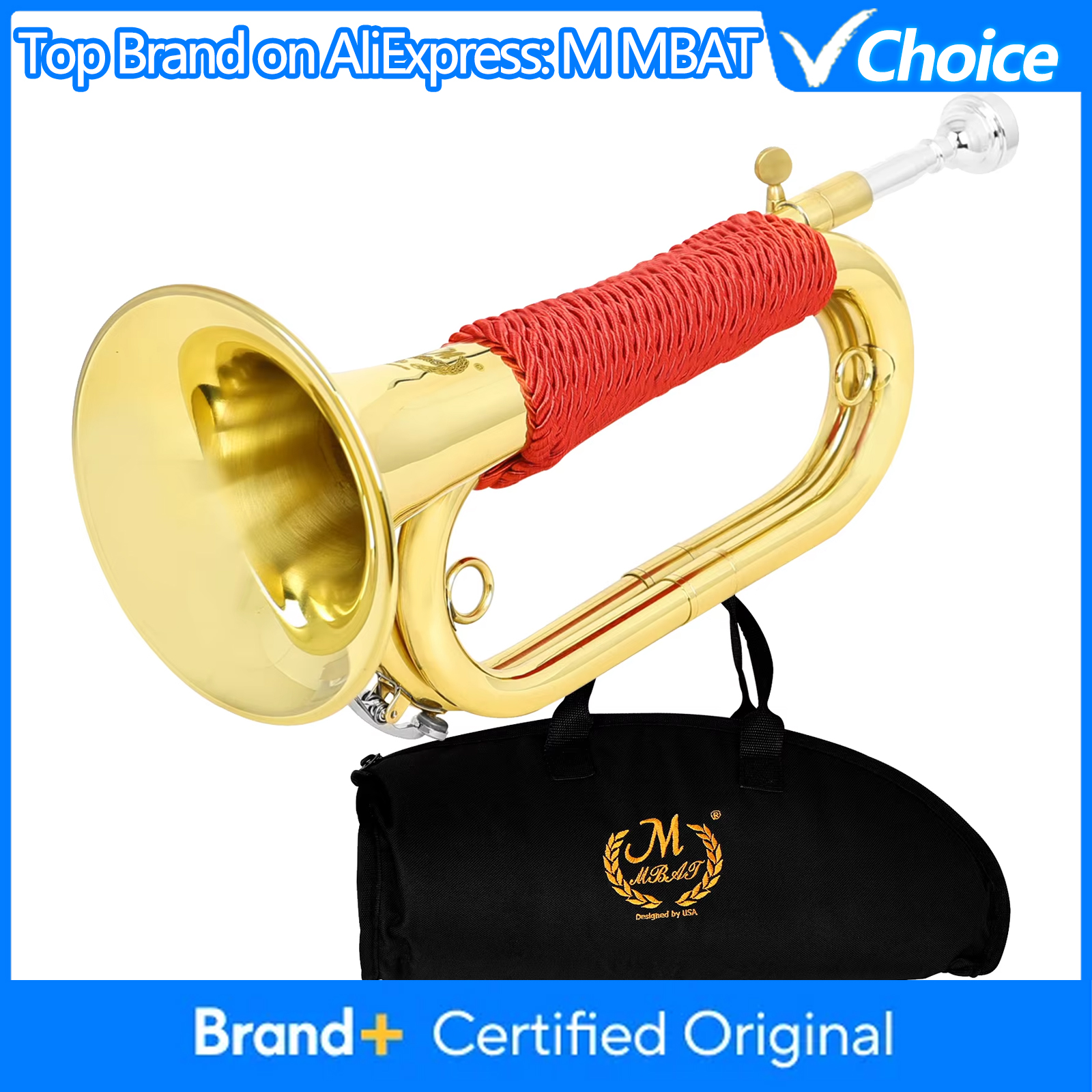 M MBAT Bugle Spanish Flugelhor - Musical Instrument Bugle incelemesi ve fiyatı