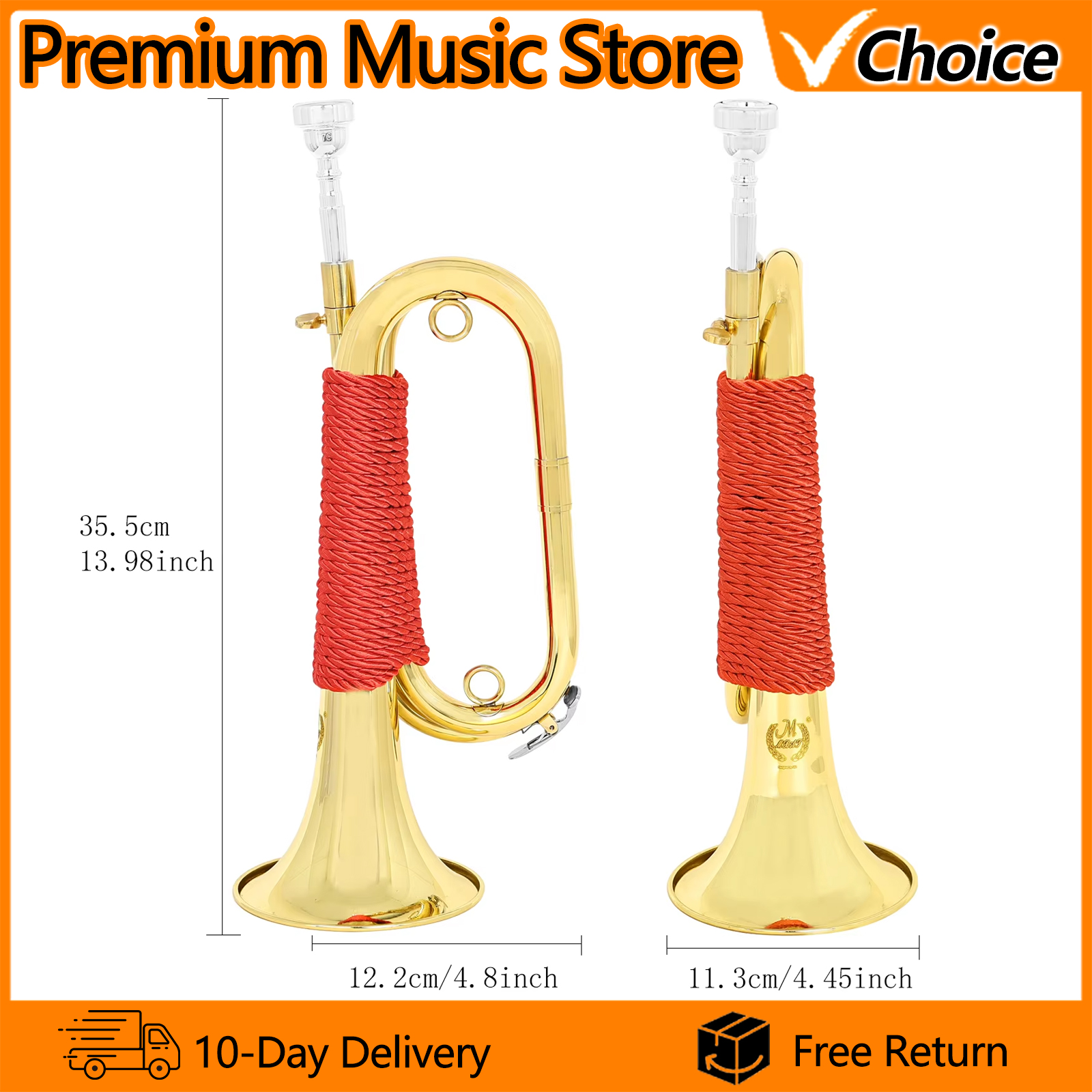 M MBAT Bugle Spanish Flugelhor - Musical Instrument Bugle incelemesi ve fiyatı