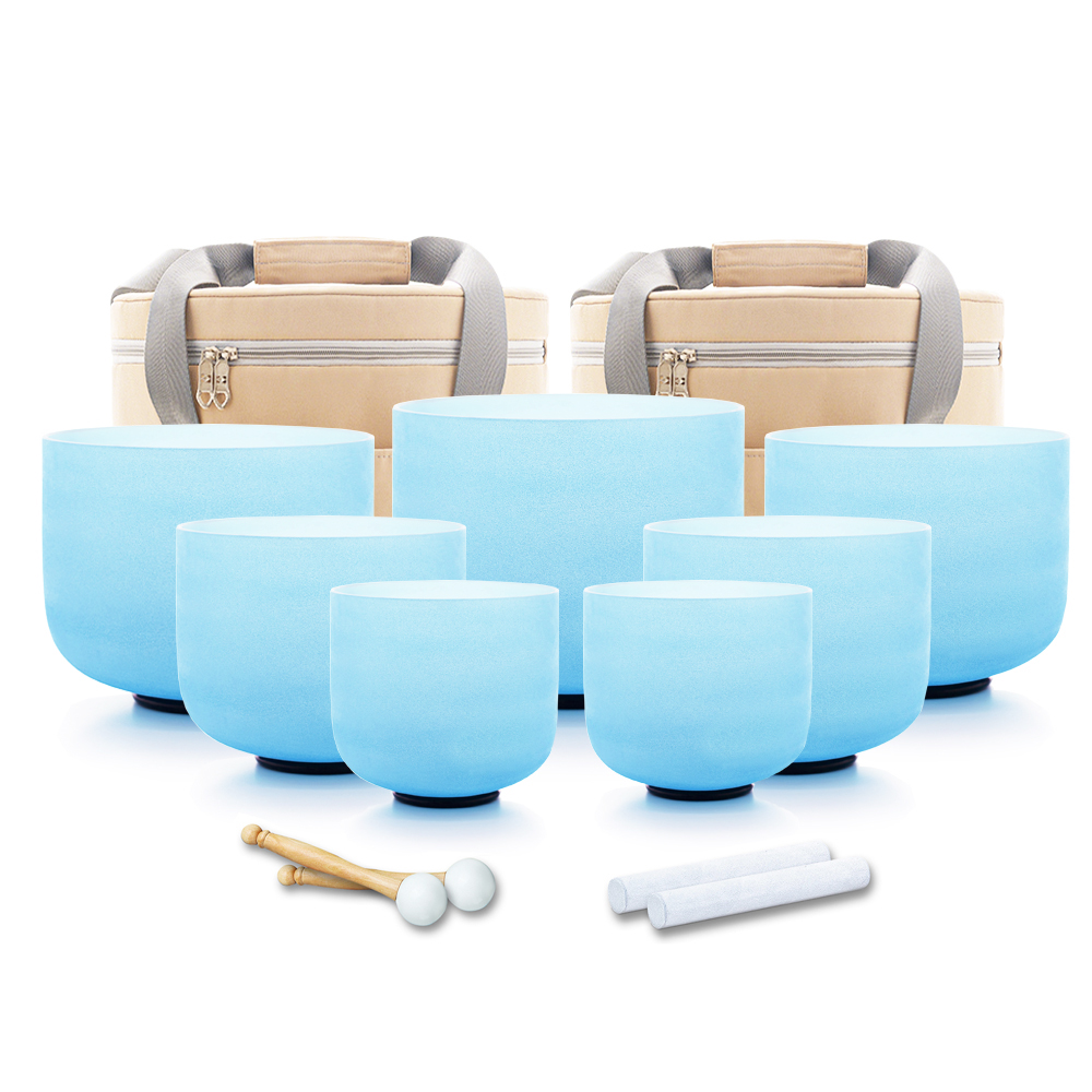 Hye-eun 7pcs CDEFGAB Blue Crys - Tibetan Singing Bowl incelemesi ve fiyatı