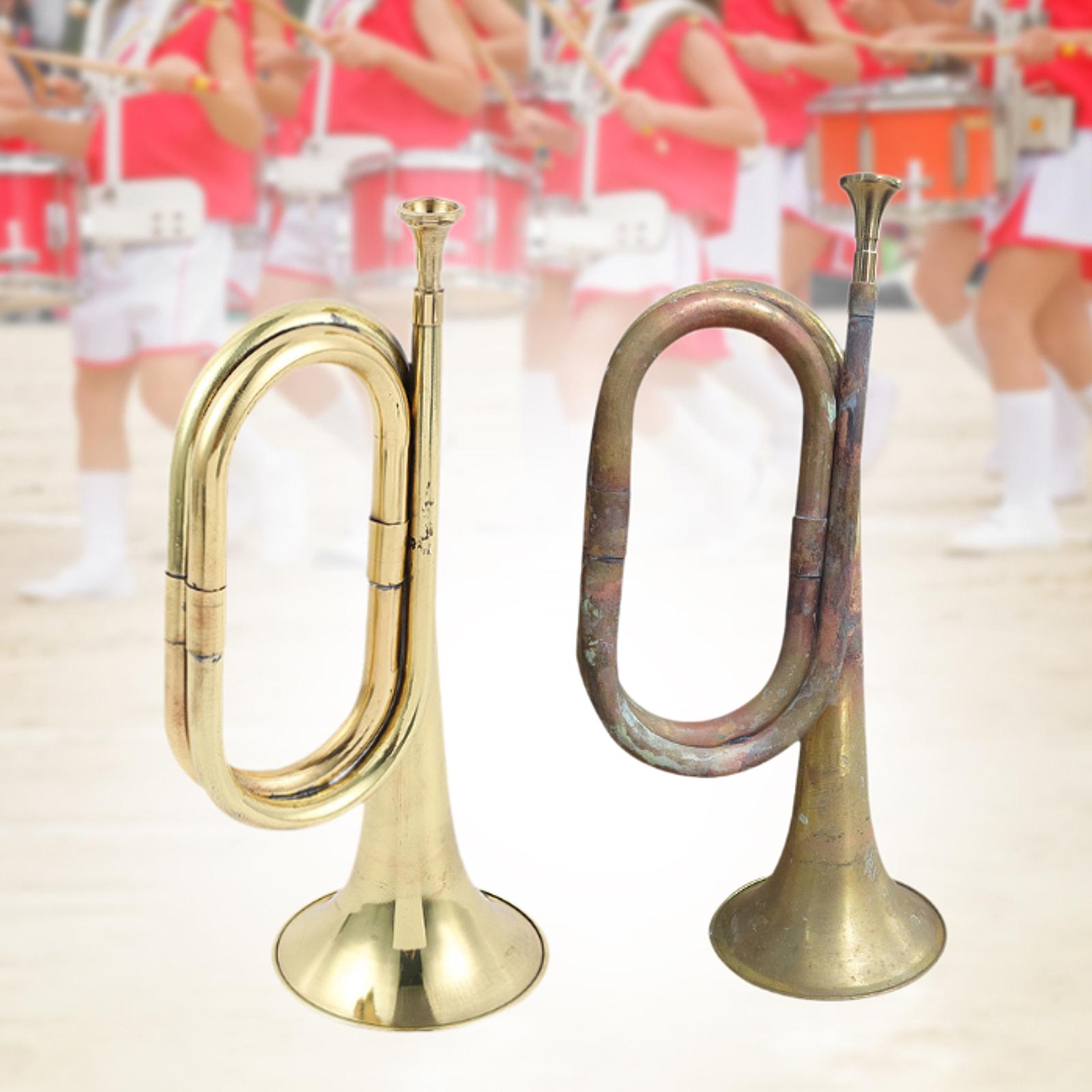 Brass Bugle Trumpet Prop Music - Musical Instrument Bugle incelemesi ve fiyatı