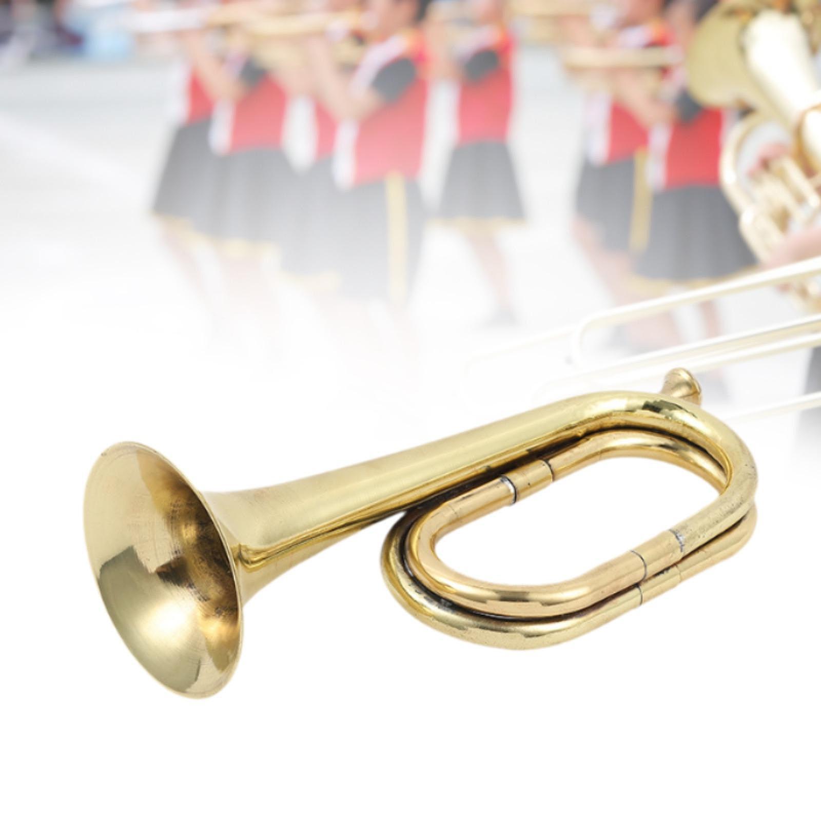 Brass Bugle Trumpet Prop Music - Musical Instrument Bugle incelemesi ve fiyatı
