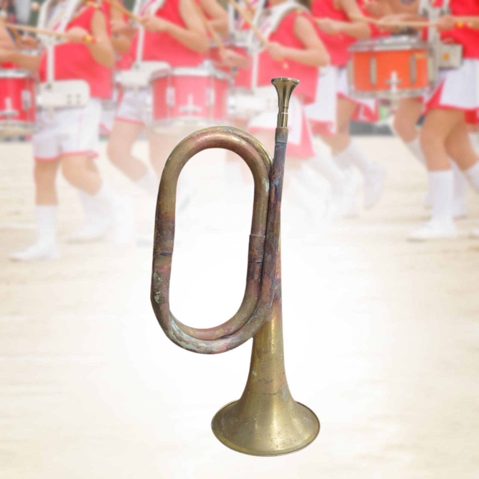 Brass Bugle Trumpet Prop Music - Musical Instrument Bugle incelemesi ve fiyatı