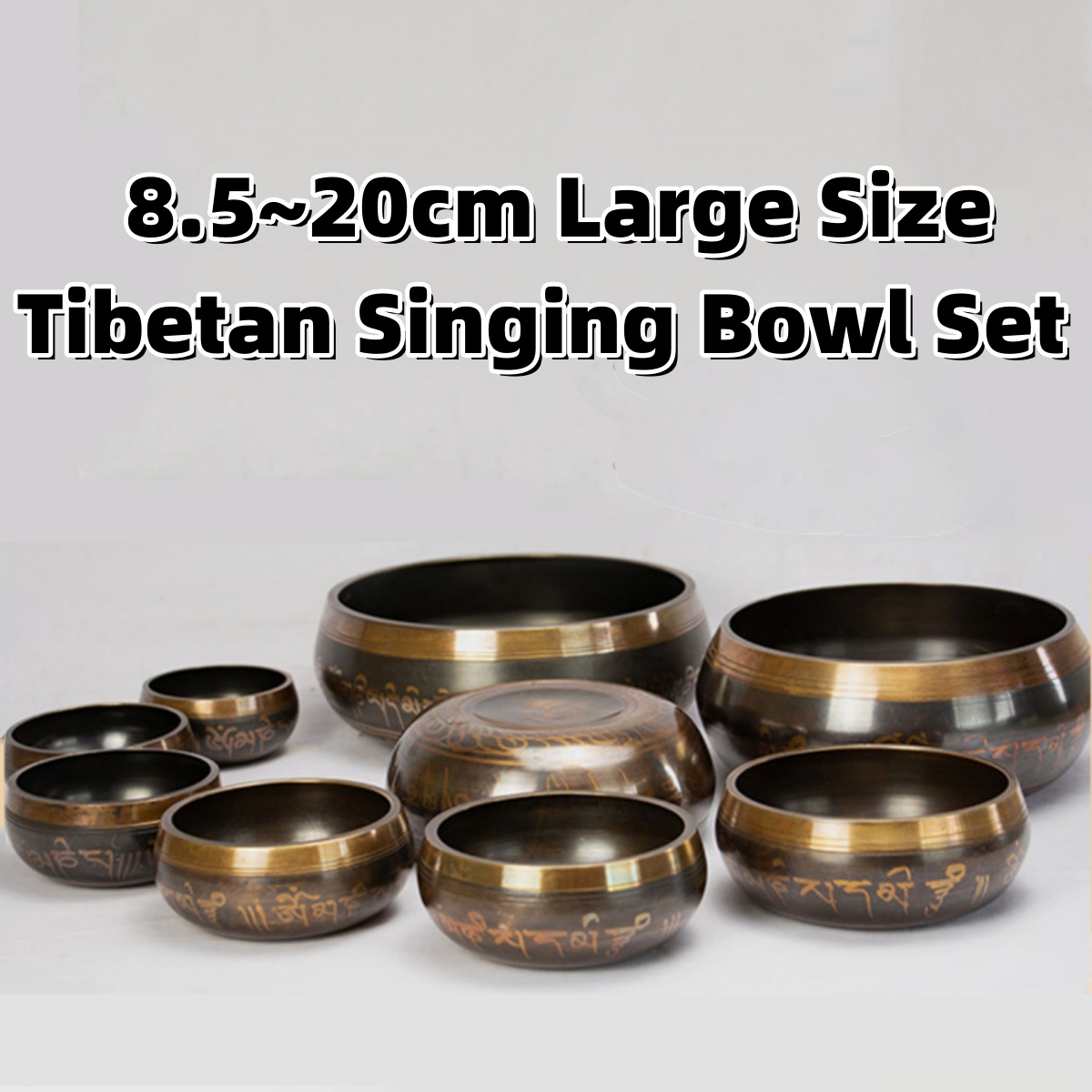 Tibetan Singing Bowl Set 8.5~2 - Tibetan Singing Bowl incelemesi ve fiyatı