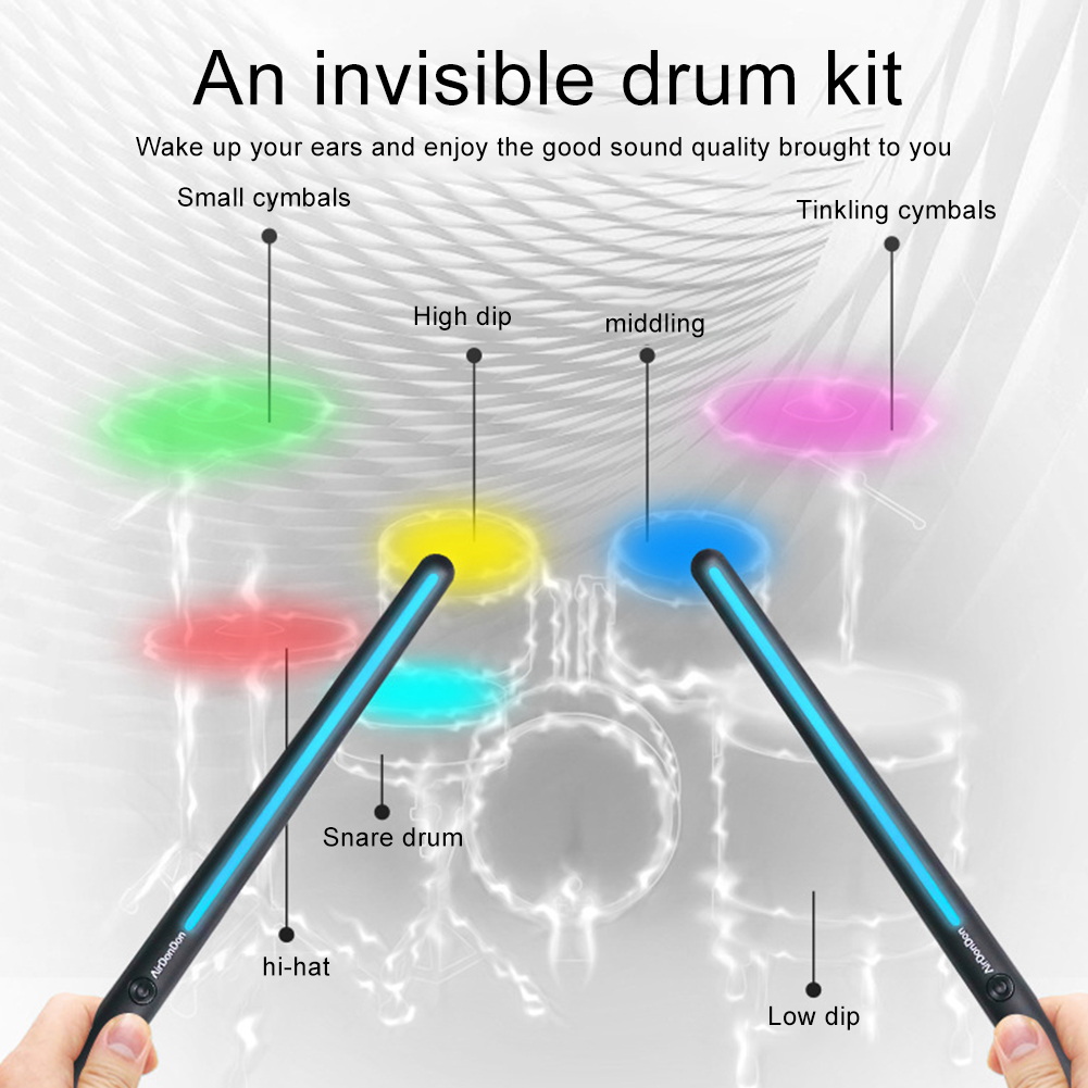 Somatosensory Virtual Drum Kit - Musical Instrument Virtual incelemesi ve fiyatı