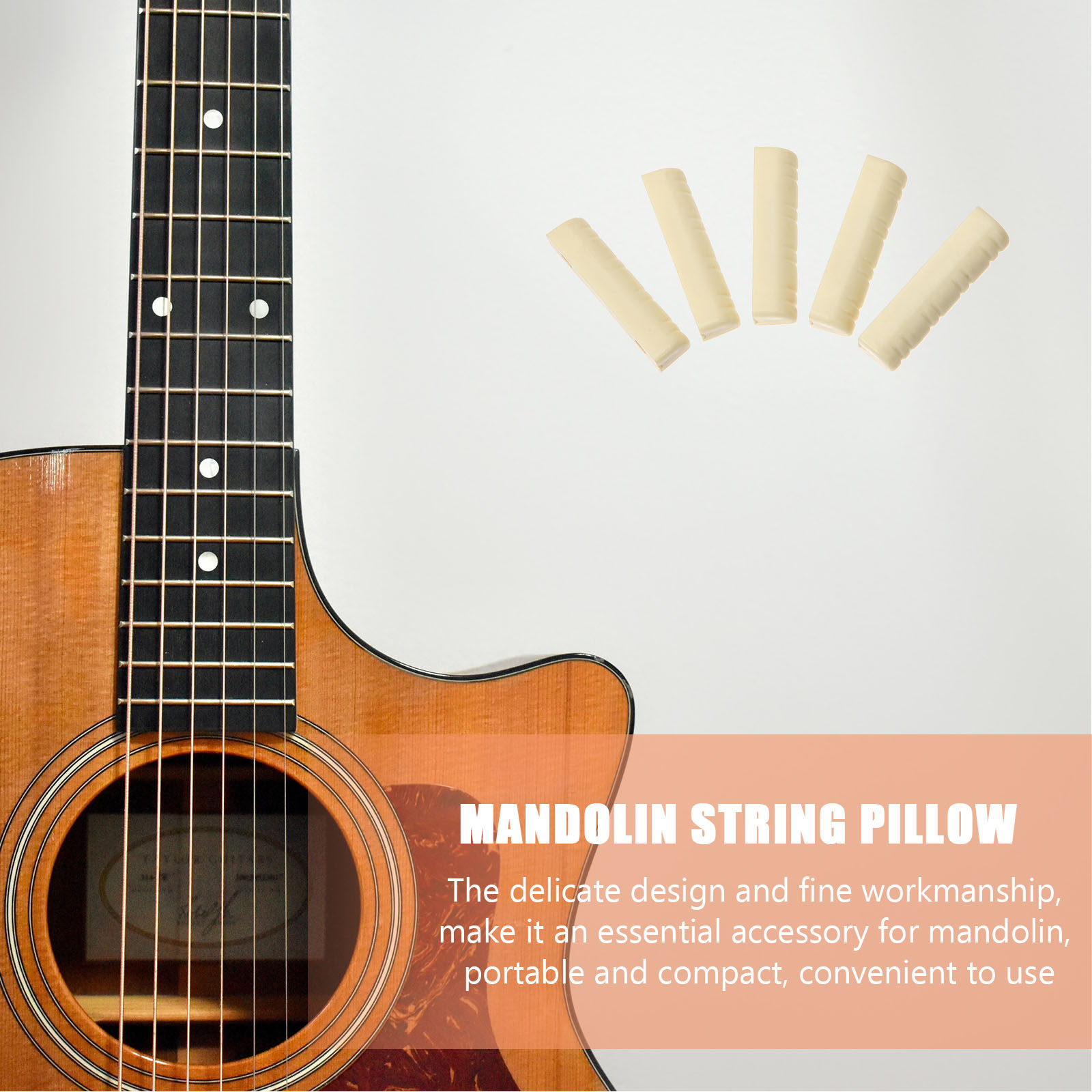 5Pcs Mandolin Nut Plastic Comp - Musical Instrument Mandolin incelemesi ve fiyatı