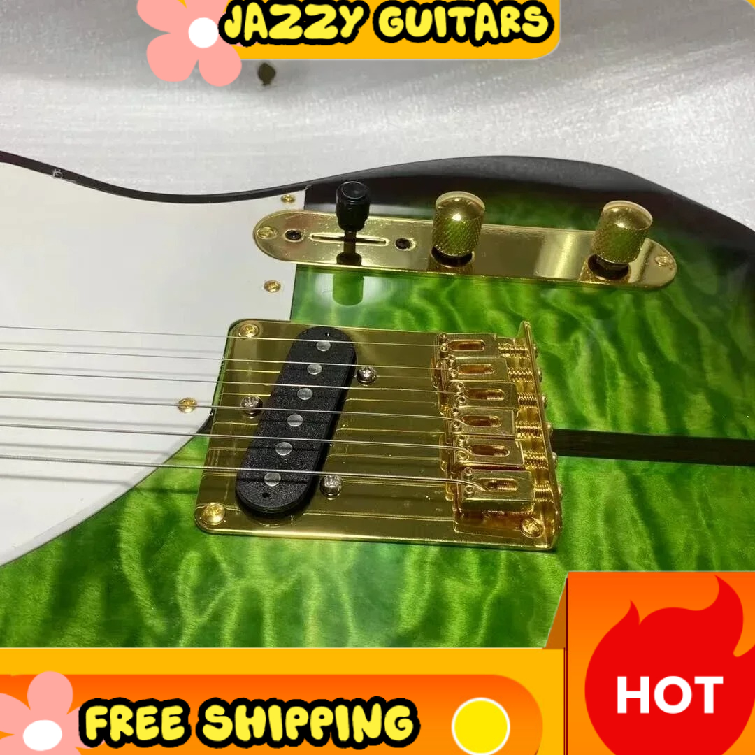 Green Black Burst Quilted Mapl - Musical Instrument Mandolin incelemesi ve fiyatı