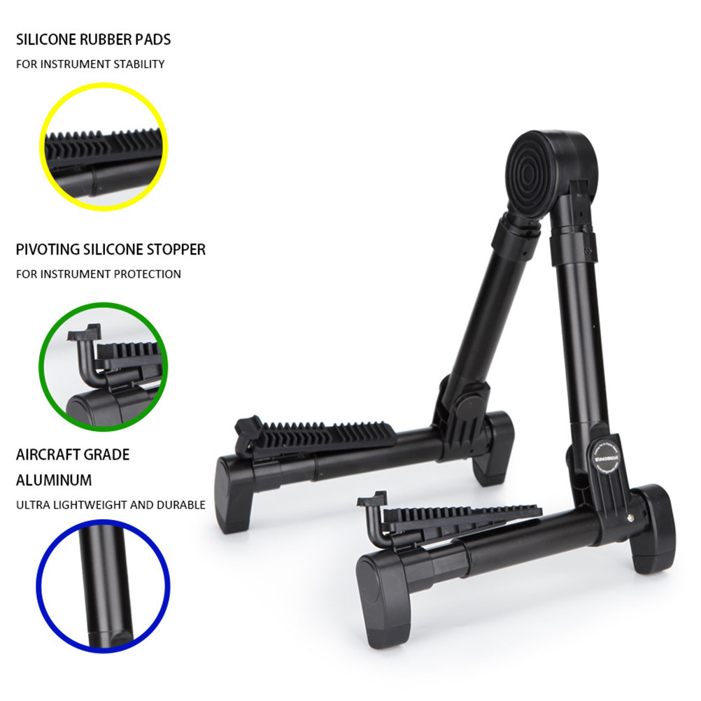 Black Foldable Guitar Stand Ho - Musical Instrument Bass incelemesi ve fiyatı