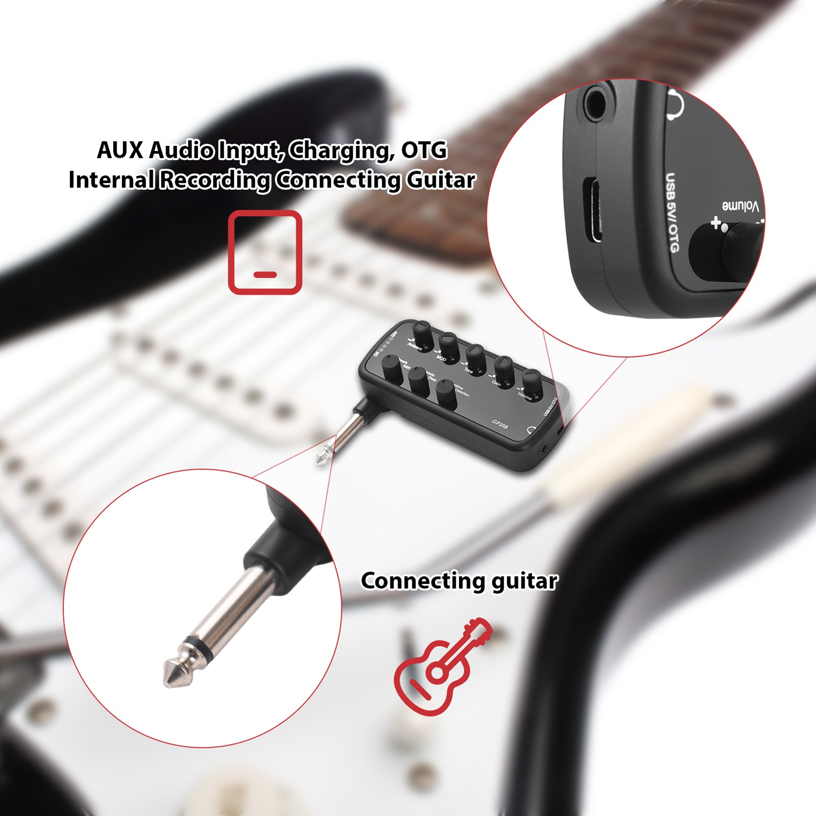 Bass Amplifier Mini Amp Portab - Musical Instrument Bass incelemesi ve fiyatı